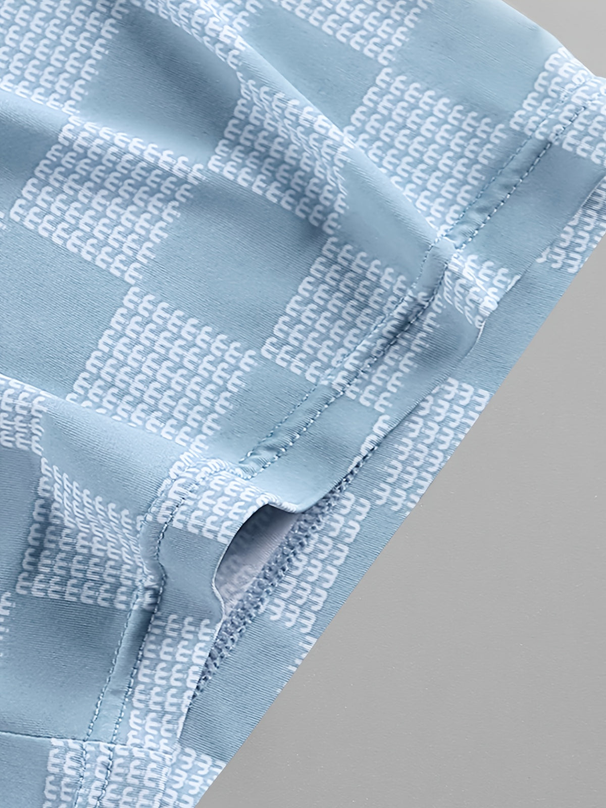 Boxer microfibre homme — lot de 4, à carreaux