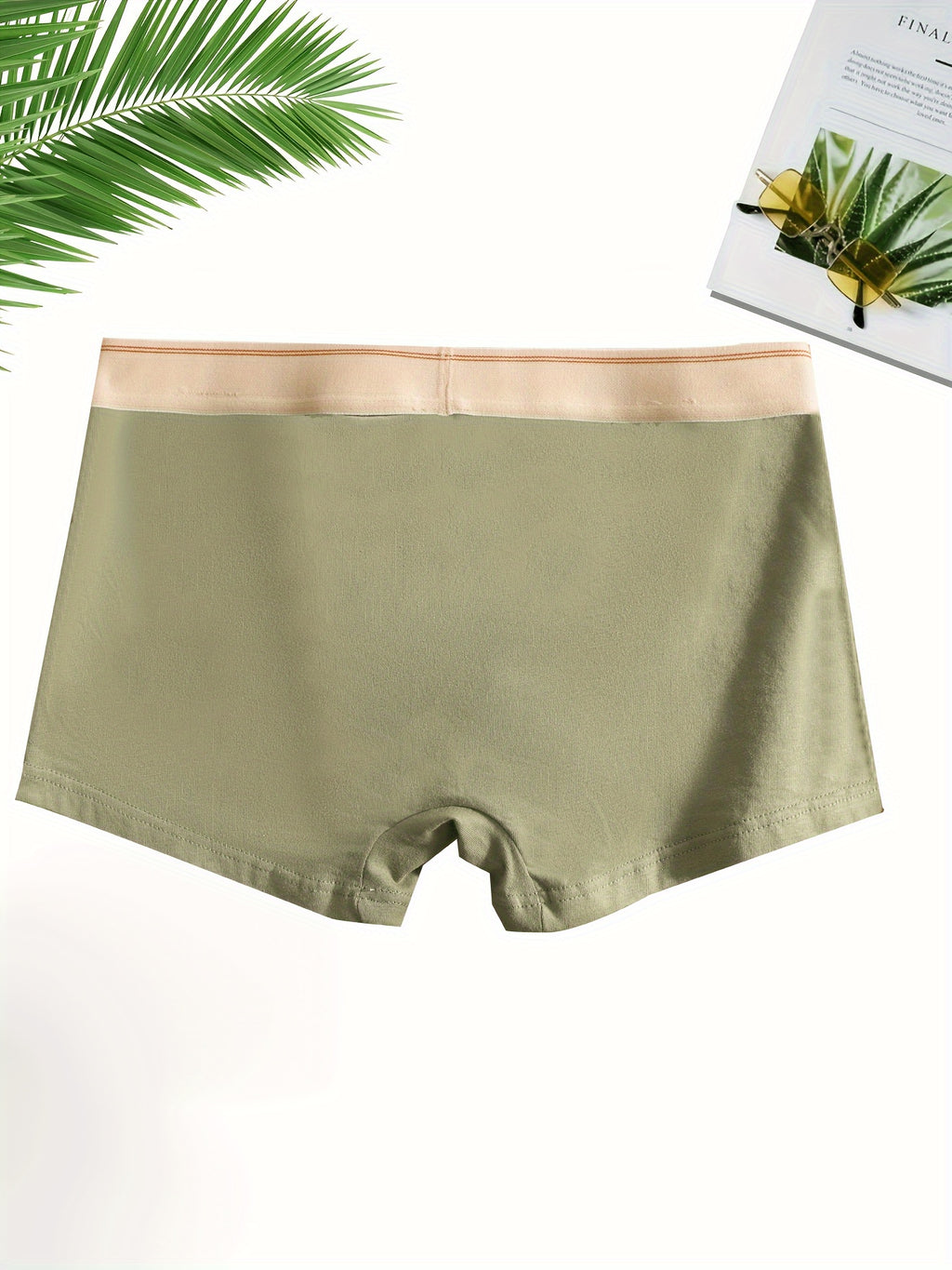Boxer de sport coton homme — lot de 8, uni