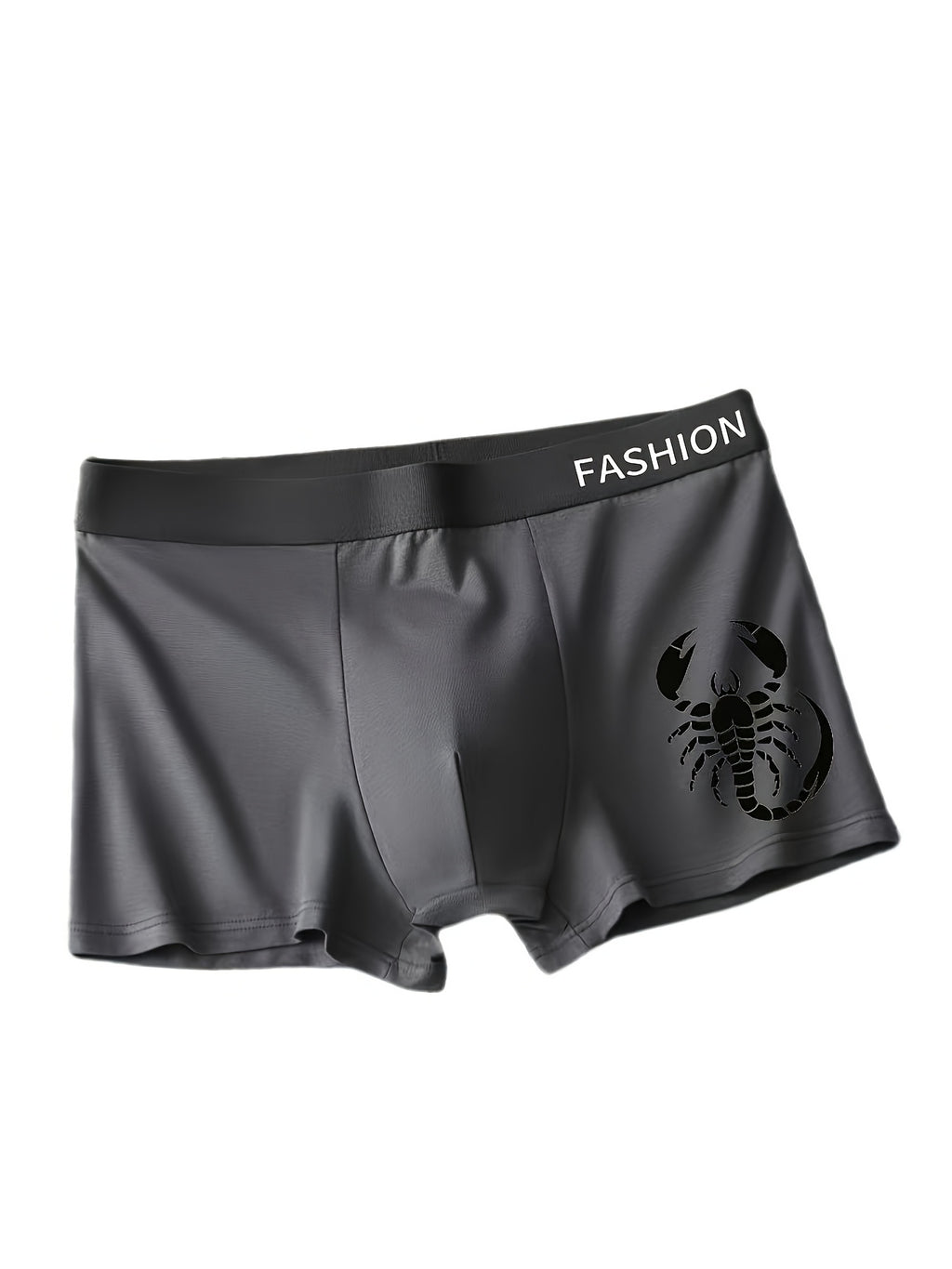 Slip microfibre homme — lot de 4, uni