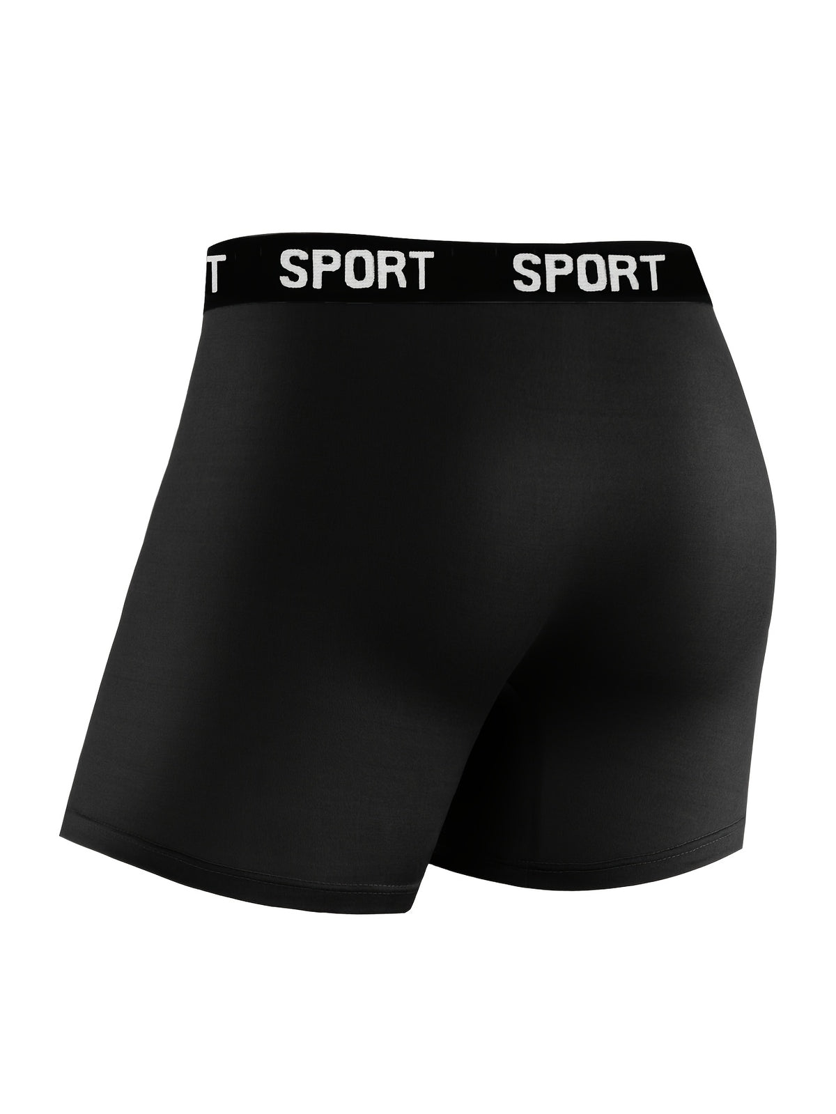Boxer de sport respirant microfibre homme — lot de 10, uni, assortiment A