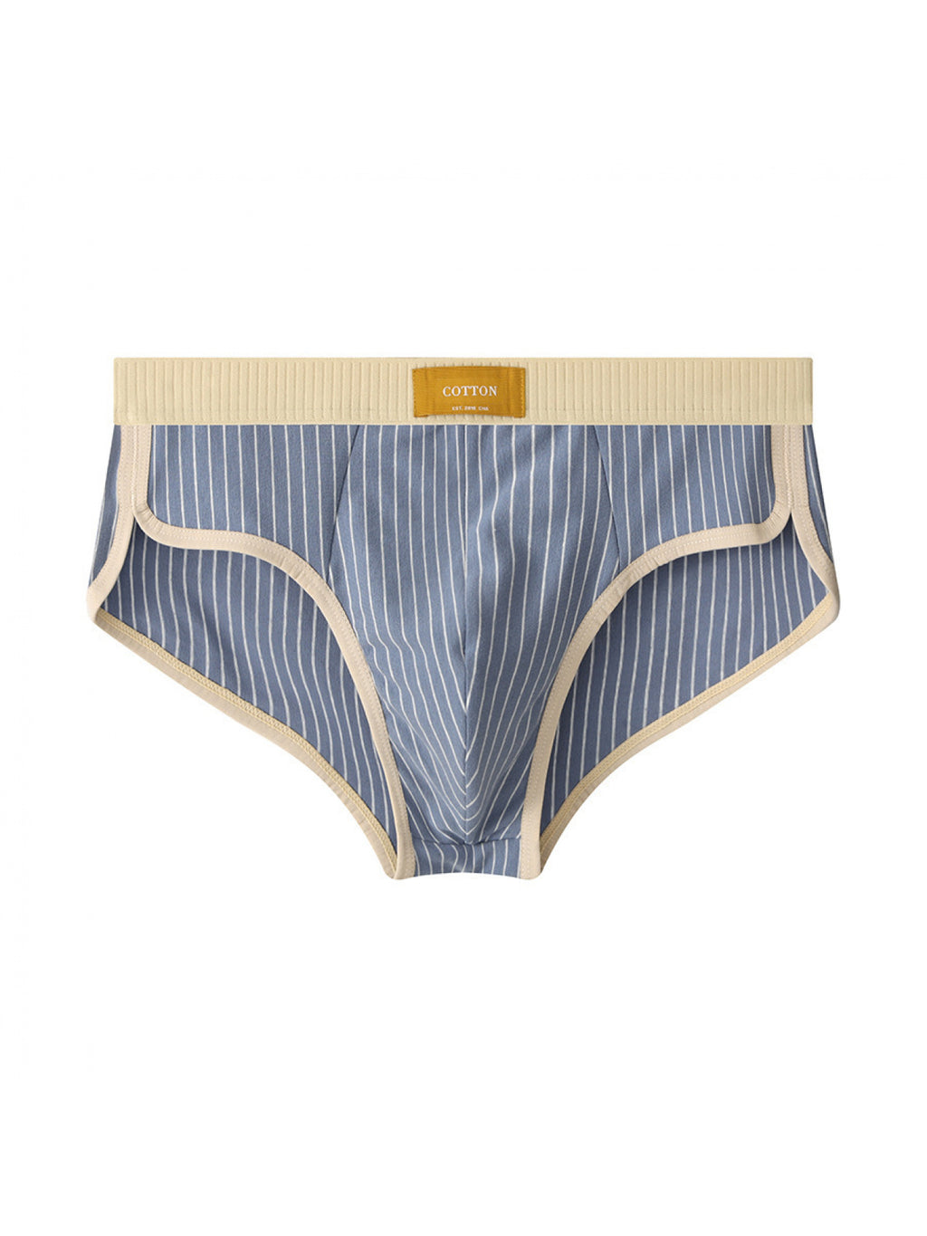 Slip respirant d'intérieur coton homme — lot de 8, uni, du S au XL