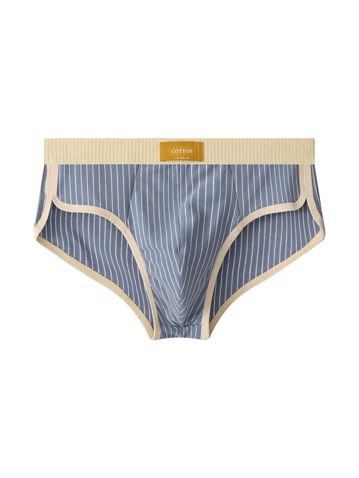 Slip respirant d'intérieur coton homme — lot de 8, uni, du S au XL