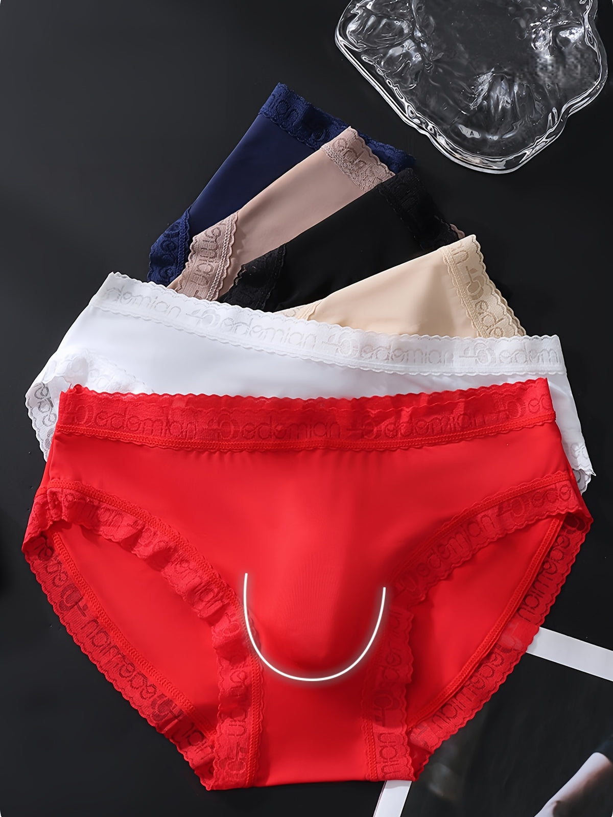 Slip sans couture respirant microfibre homme — lot de 6, uni