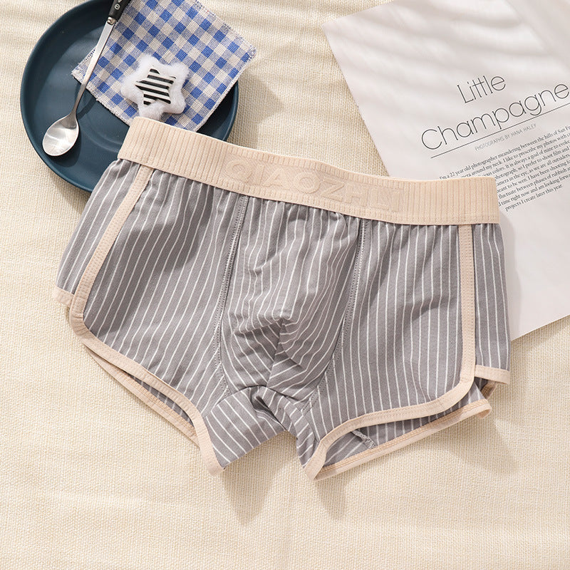 Boxer de sport respirant coton homme — lot de 8, uni