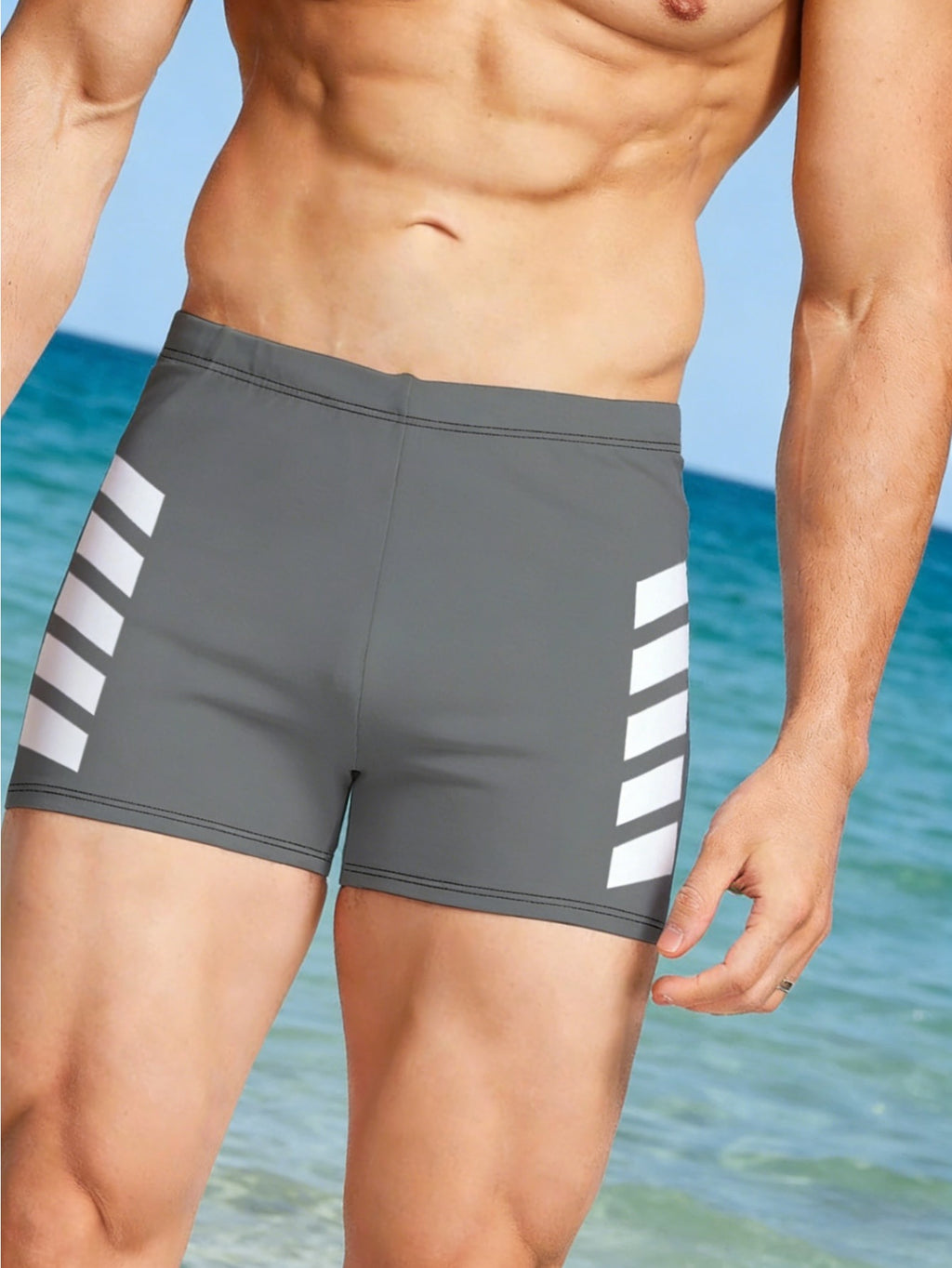 Boxer microfibre homme, 5 coloris