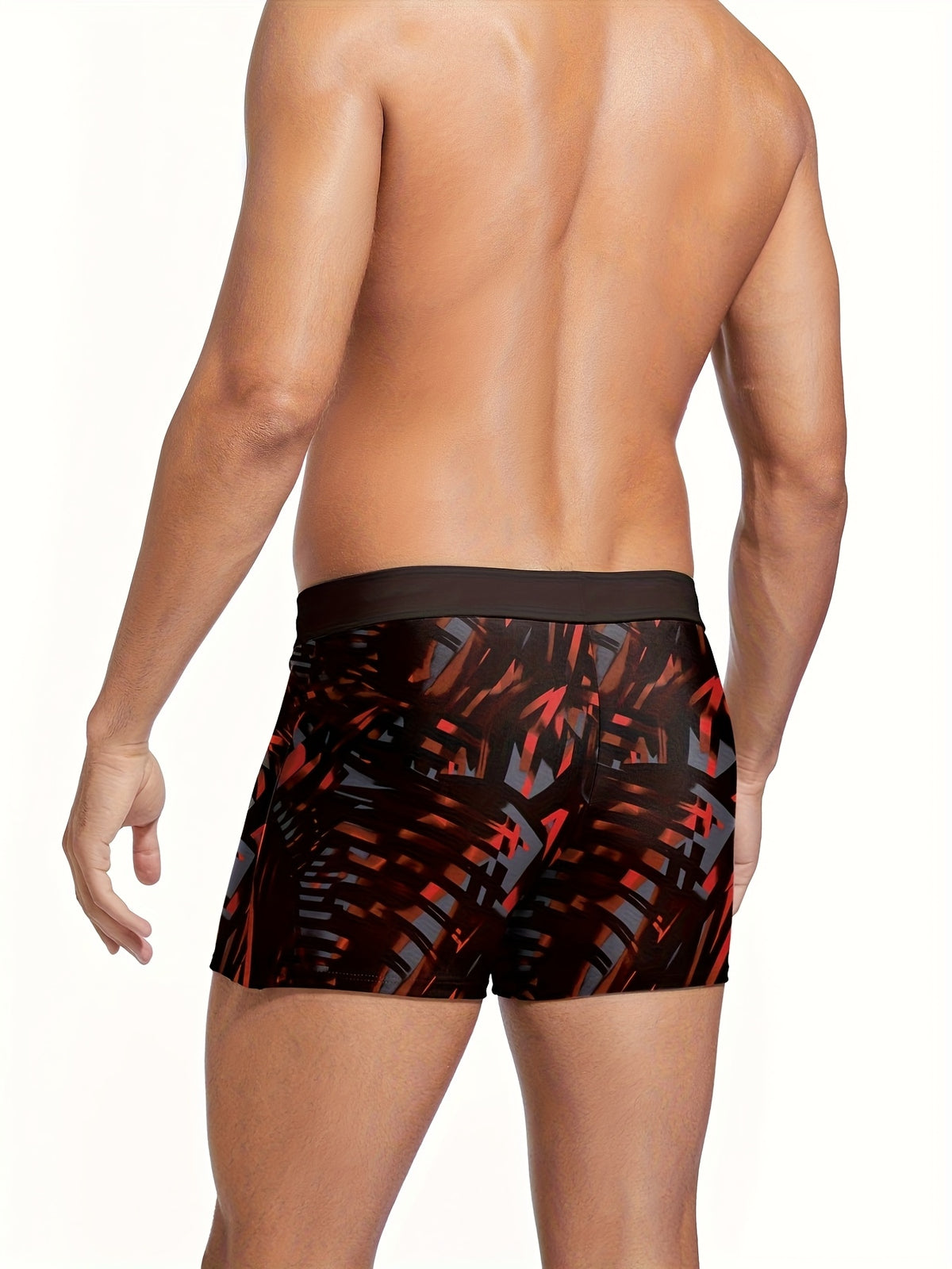 Boxer microfibre homme, noir, noir, du S au 3XL