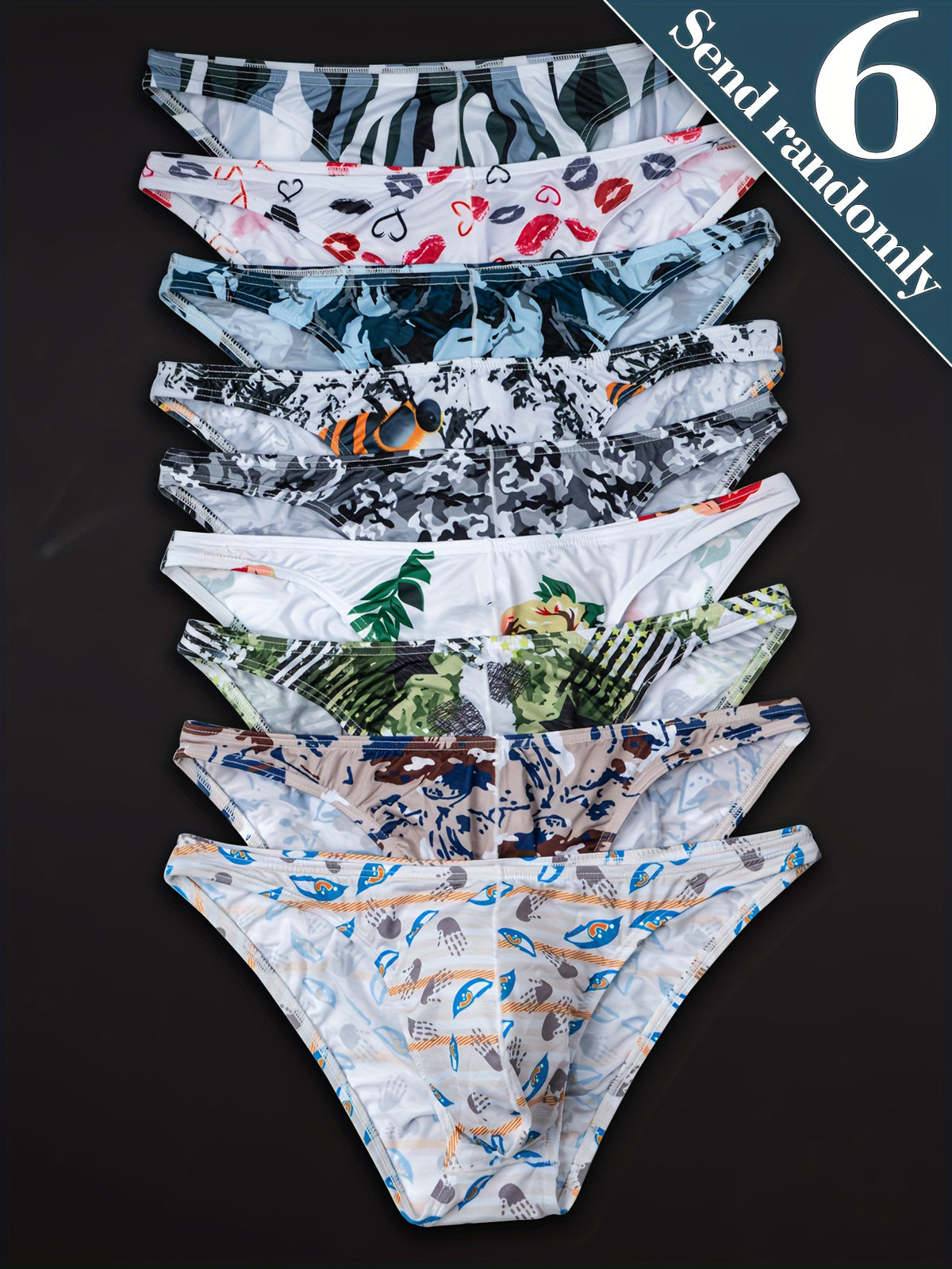 Slip respirant microfibre homme — lot de 6, du S au XXL