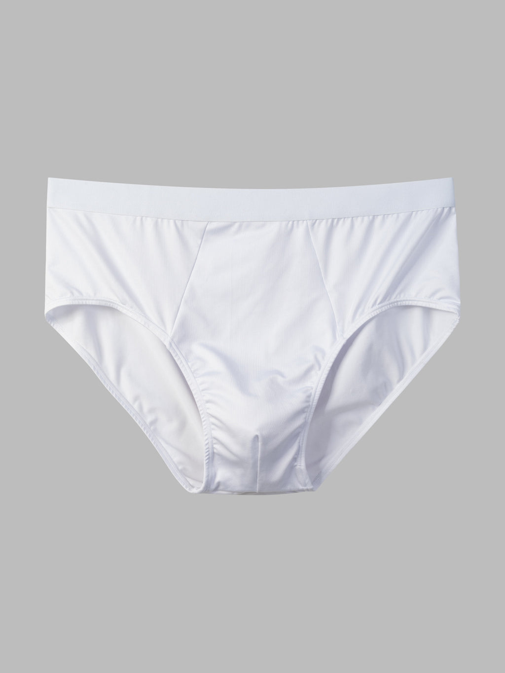 Slip grande taille microfibre homme — lot de 2, blanc