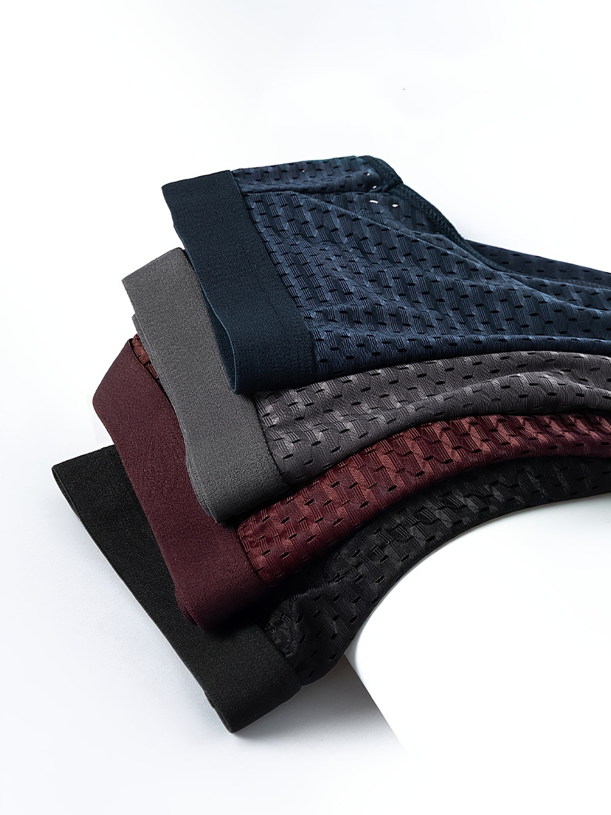 Slip respirant microfibre homme — lot de 4, uni, du XS au XL