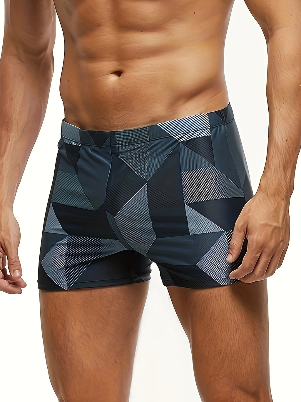 Slip microfibre homme, gris foncé
