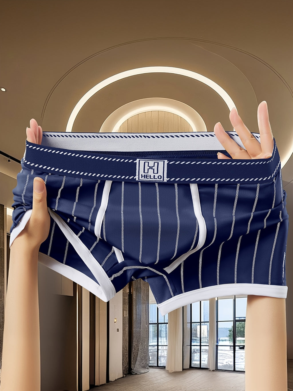 Boxer de sport respirant coton homme — lot de 5, uni, assortiment S, du XS au XL