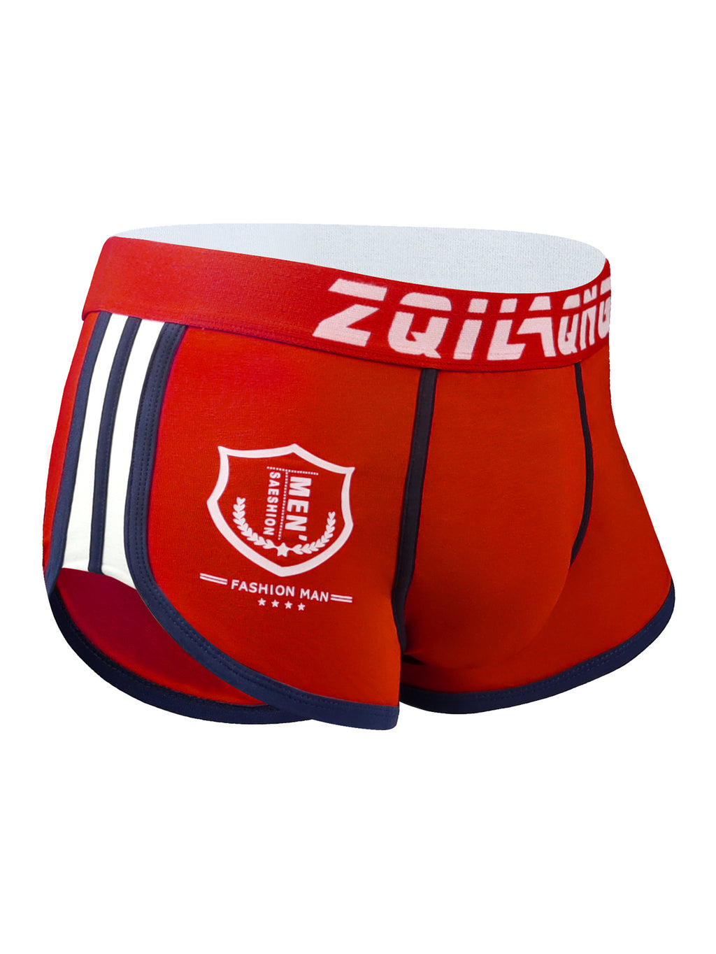 Boxer de sport respirant coton homme — lot de 7, imprimé