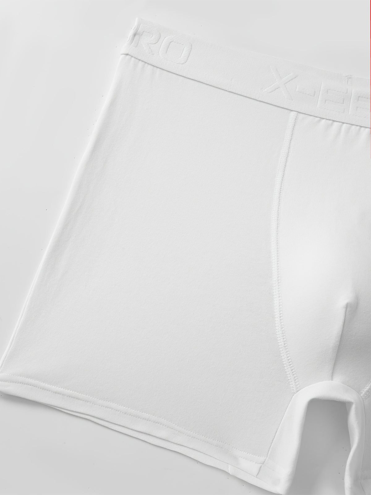 Boxer coton homme — lot de 5, blanc