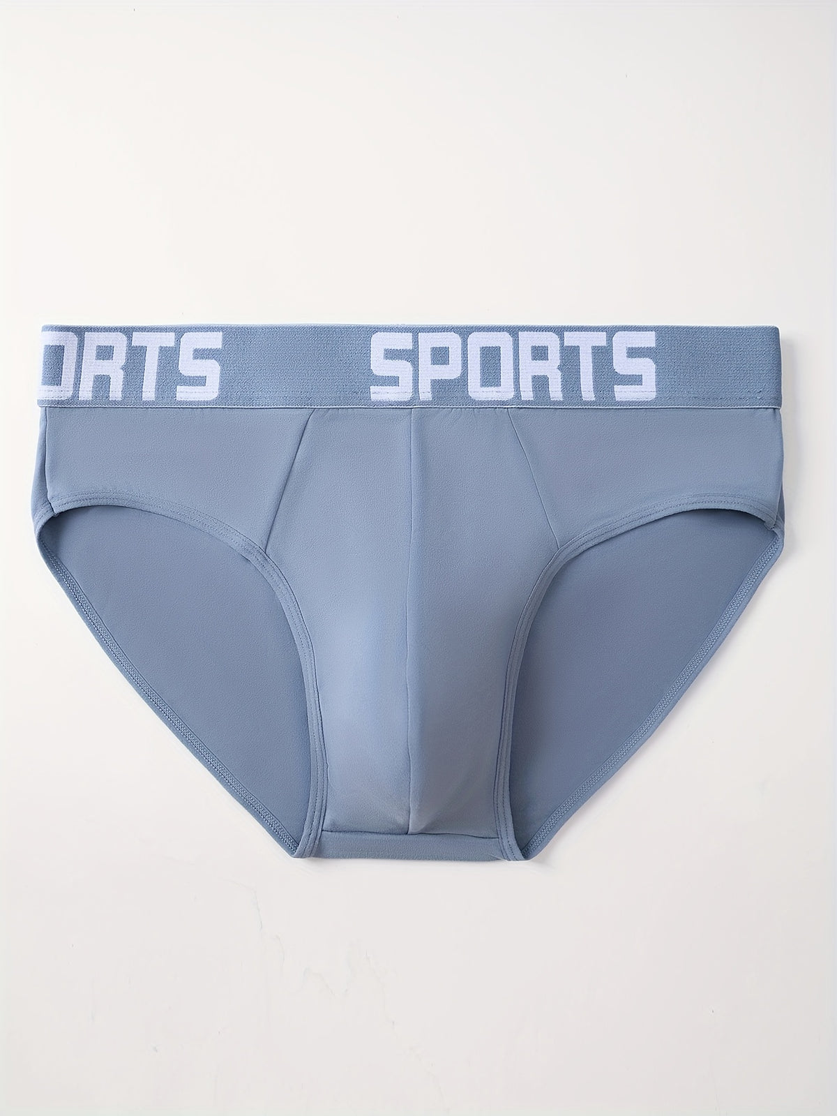 Slip sans couture grande taille microfibre homme — lot de 12, uni