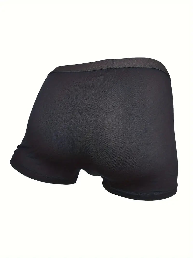 Boxer respirant homme — lot de 4, maille technique