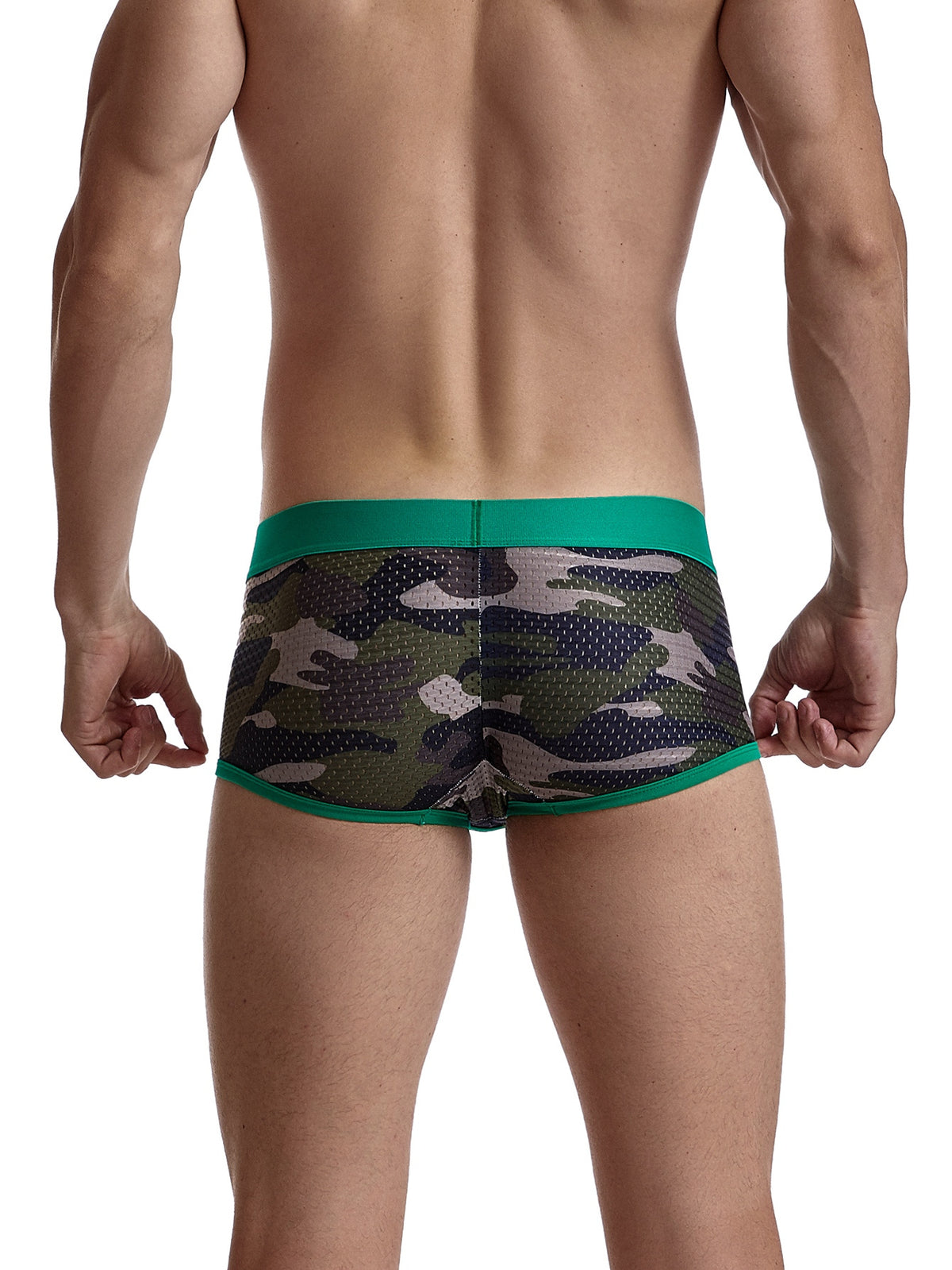 Boxer de sport d'intérieur microfibre homme — lot de 5, imprimé