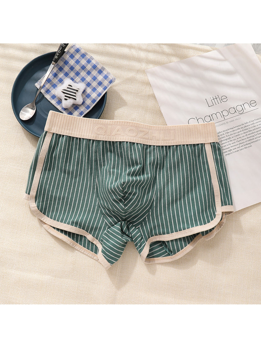 Boxer de sport respirant coton homme — lot de 8, uni