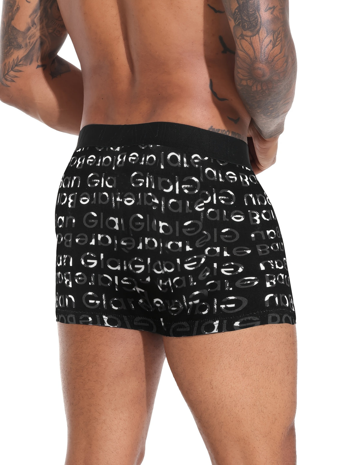 Boxer coton homme — lot de 3, imprimé, assortiment S, du S au XXL