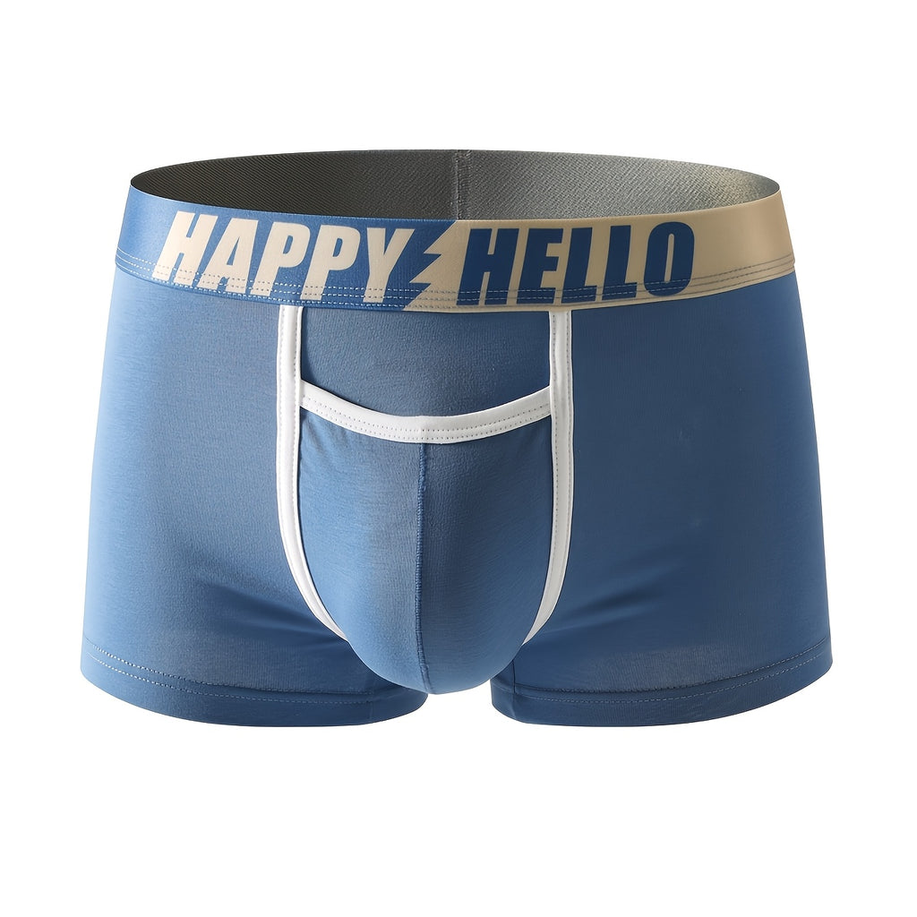 Boxer respirant coton homme — lot de 2, uni