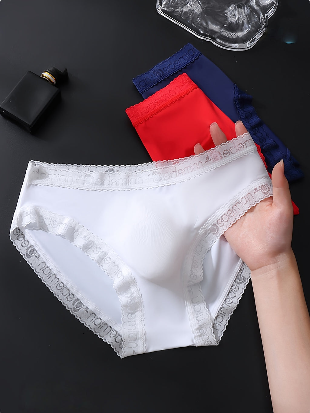 Slip sans couture respirant microfibre homme — lot de 6, uni