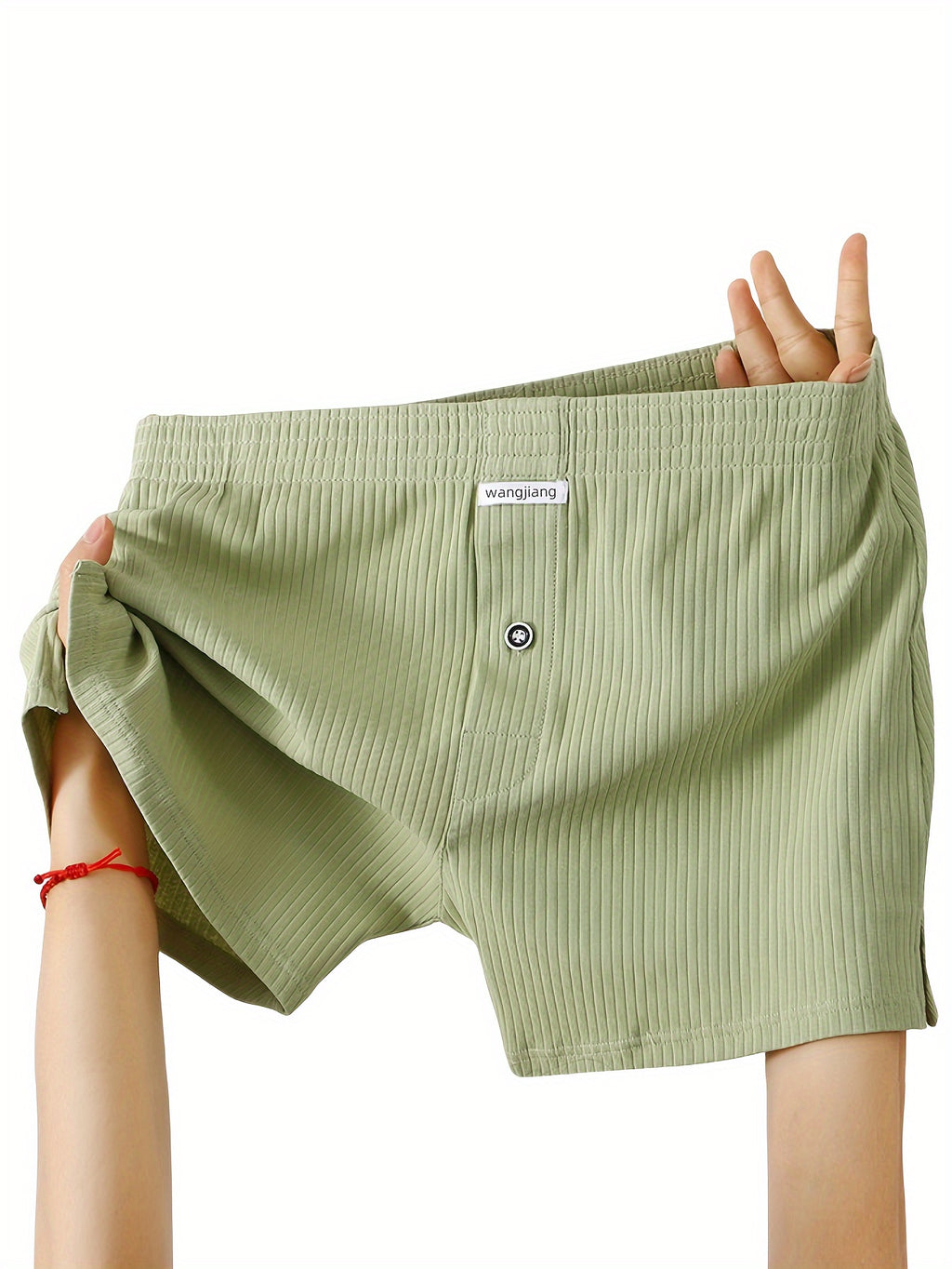 Boxer large respirant coton homme