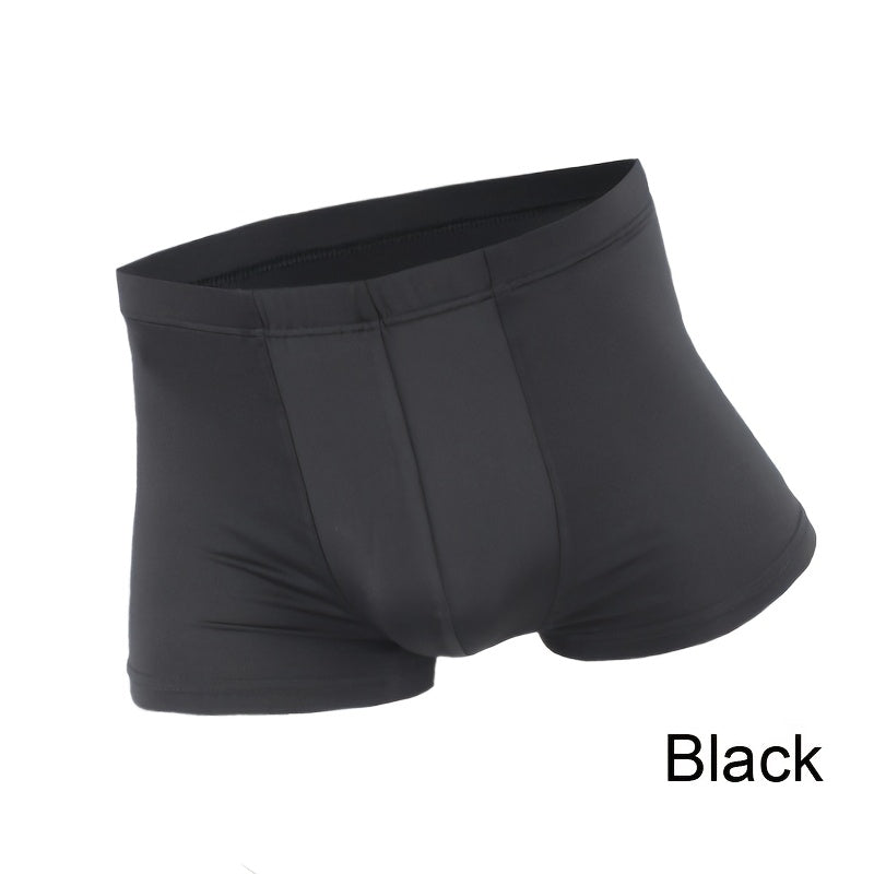 Boxer de sport séchage rapide microfibre homme, uni