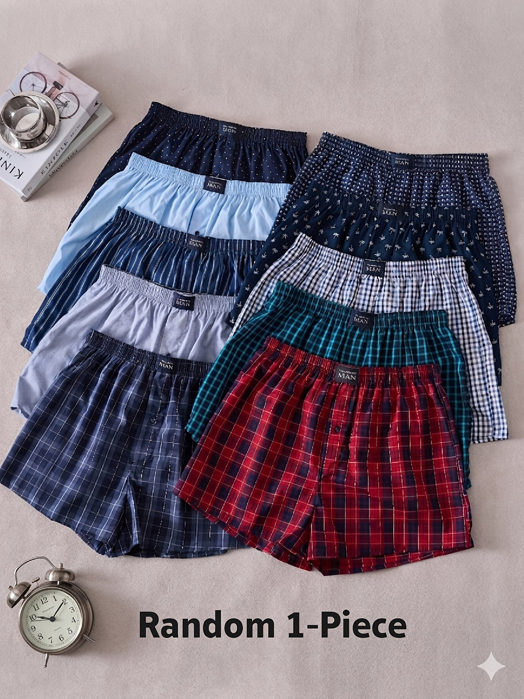 Boxer large de sport microfibre homme, assortiment E