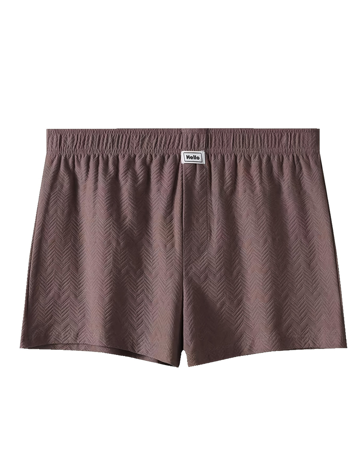 Boxer large grande taille coton homme, uni