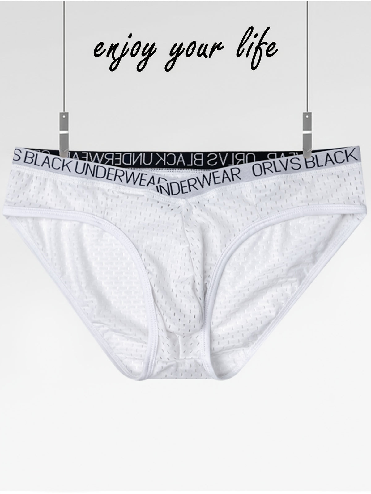 Slip taille basse séchage rapide homme — lot de 2, uni