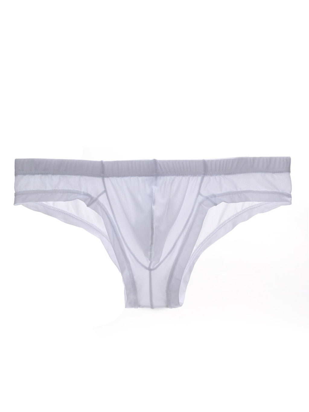 Slip taille basse respirant microfibre homme — lot de 4, uni, du S au XL (modèle 2)