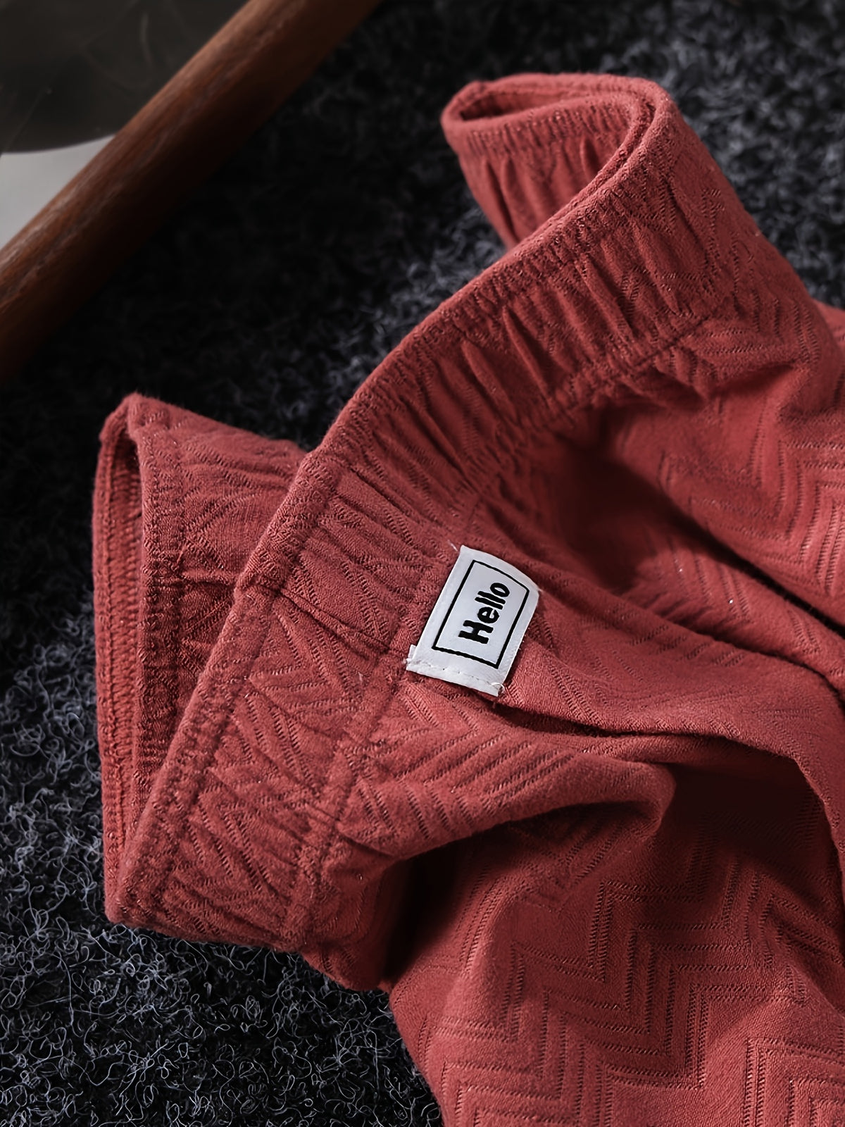 Boxer large grande taille coton homme, uni