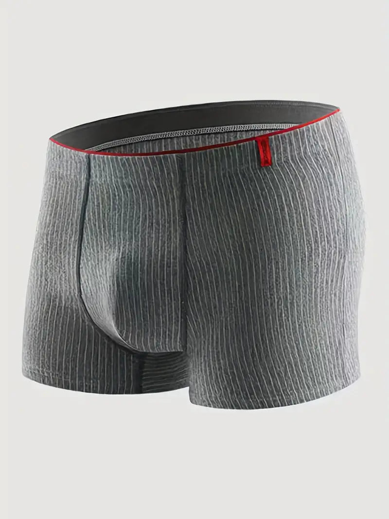 Boxer doux respirant homme — lot de 4, maille technique