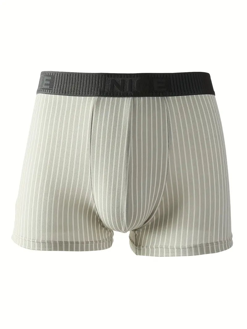 Boxer respirant homme — lot de 4, maille technique, coupe courte