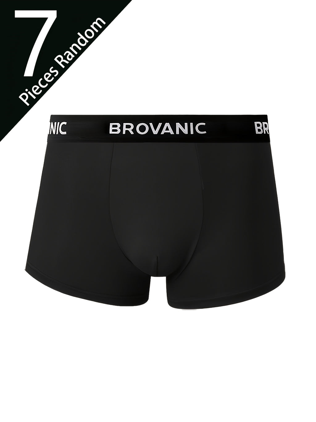 Boxer de sport d'intérieur microfibre homme — lot de 7, uni