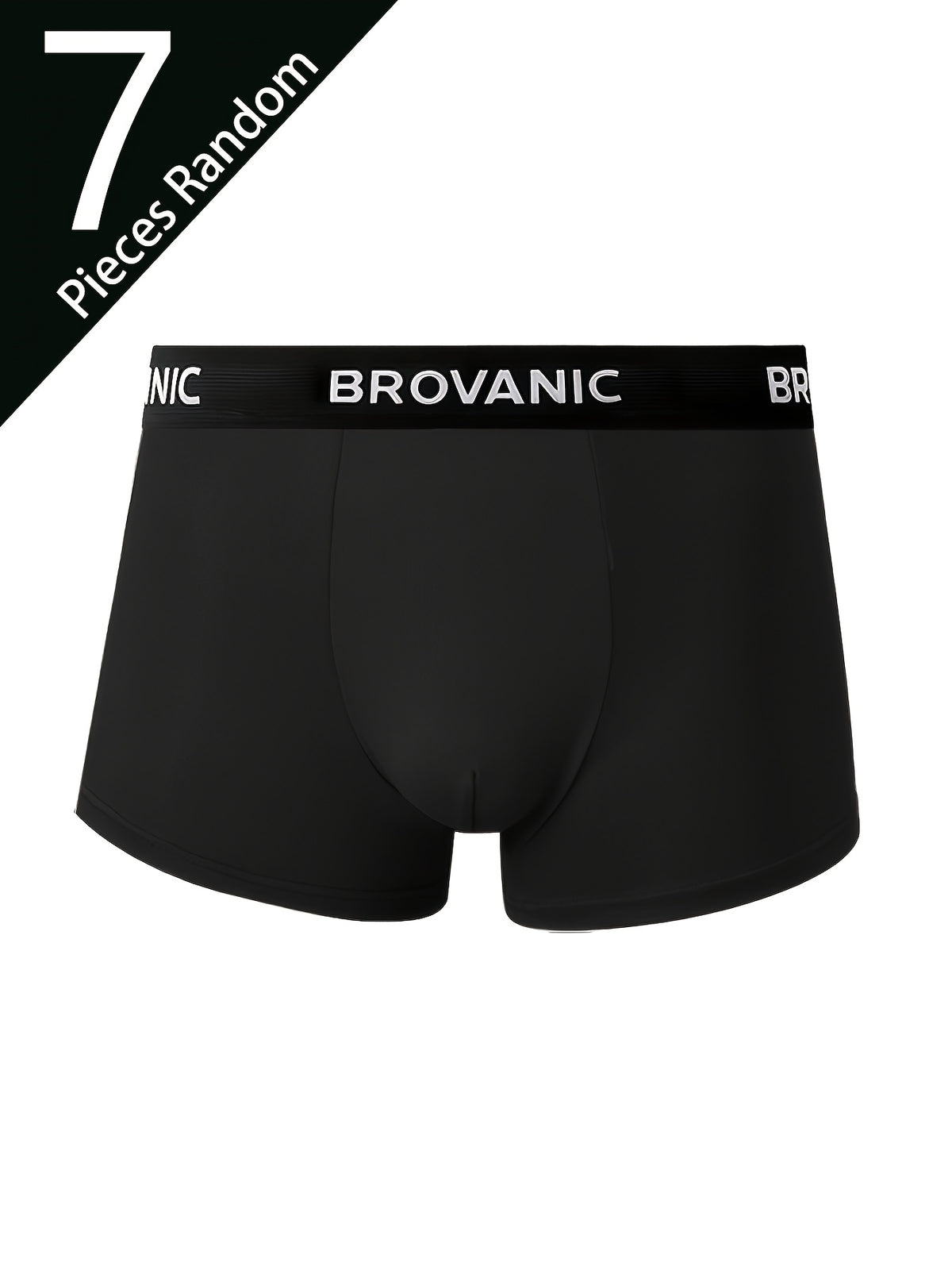 Boxer de sport d'intérieur microfibre homme — lot de 7, uni