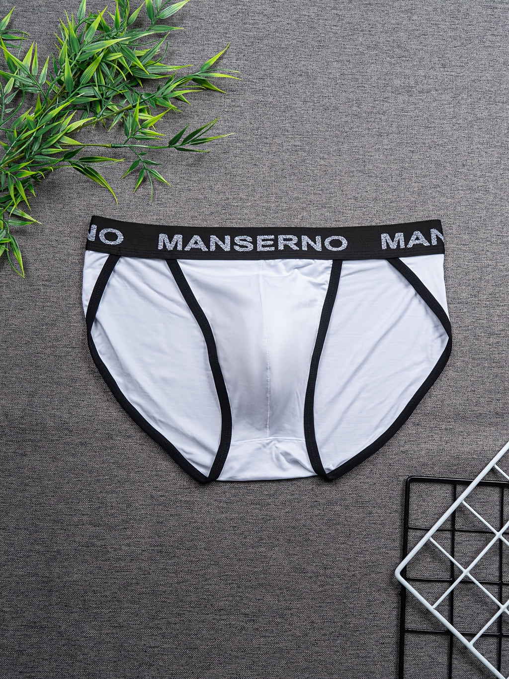 Slip respirant bambou homme — lot de 5, uni, du S au XXL (modèle 2)