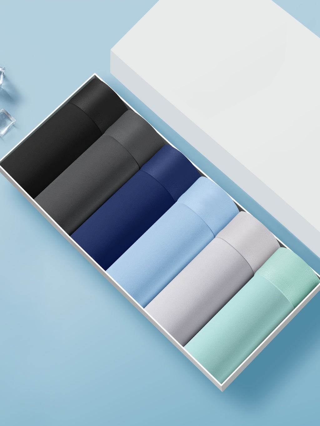 Boxer séchage rapide microfibre homme — lot de 3, uni