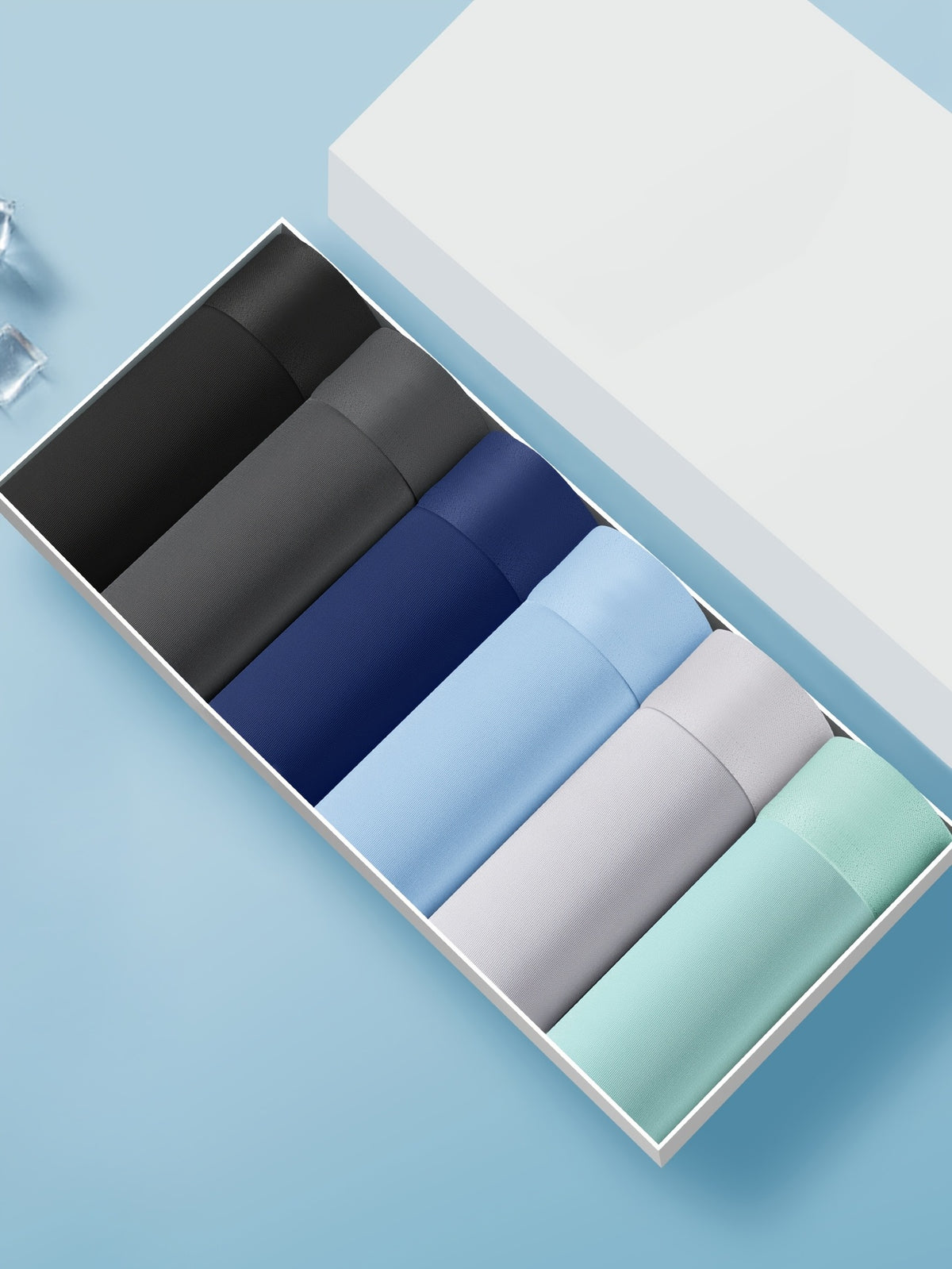 Boxer séchage rapide microfibre homme — lot de 3, uni