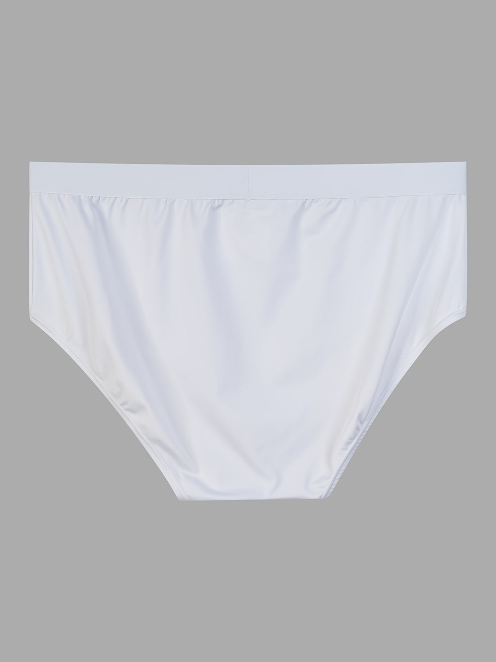 Slip grande taille d'intérieur microfibre homme — lot de 6, uni
