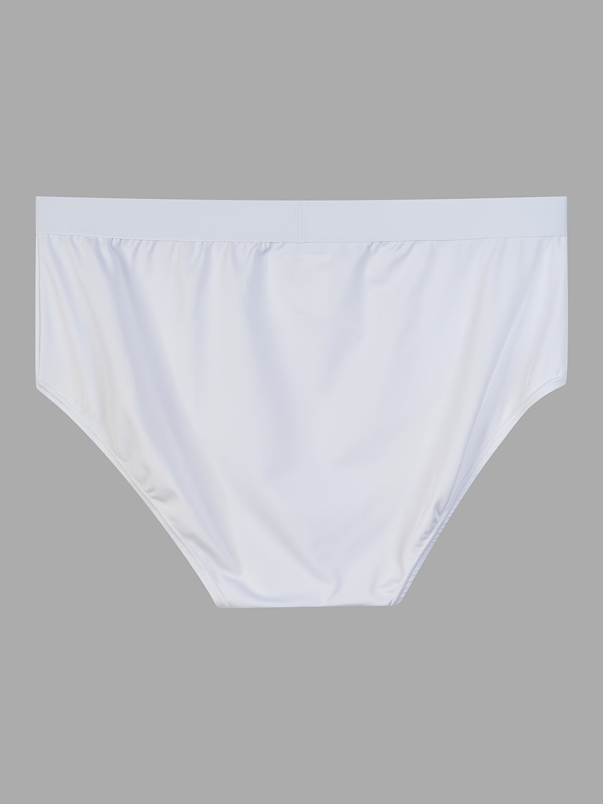 Slip grande taille d'intérieur microfibre homme — lot de 6, uni