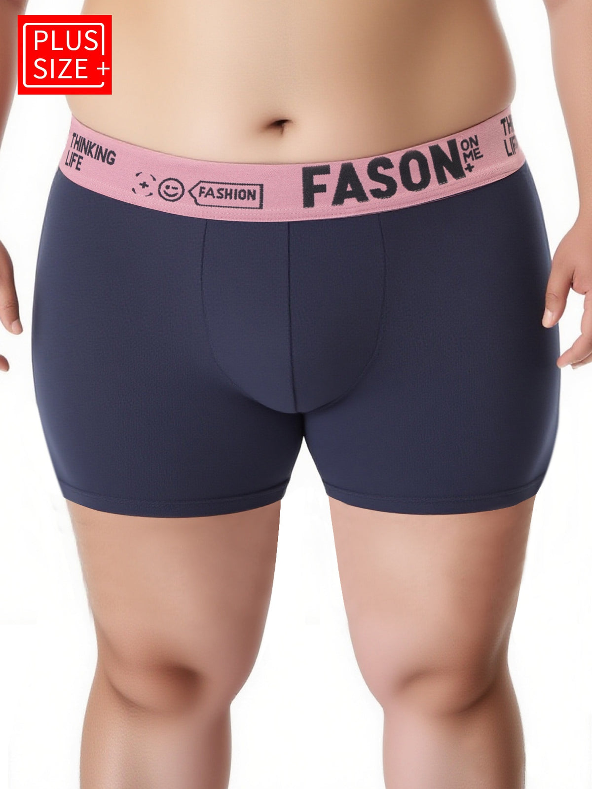 Boxer grande taille de sport microfibre homme — lot de 10, abc taille plus