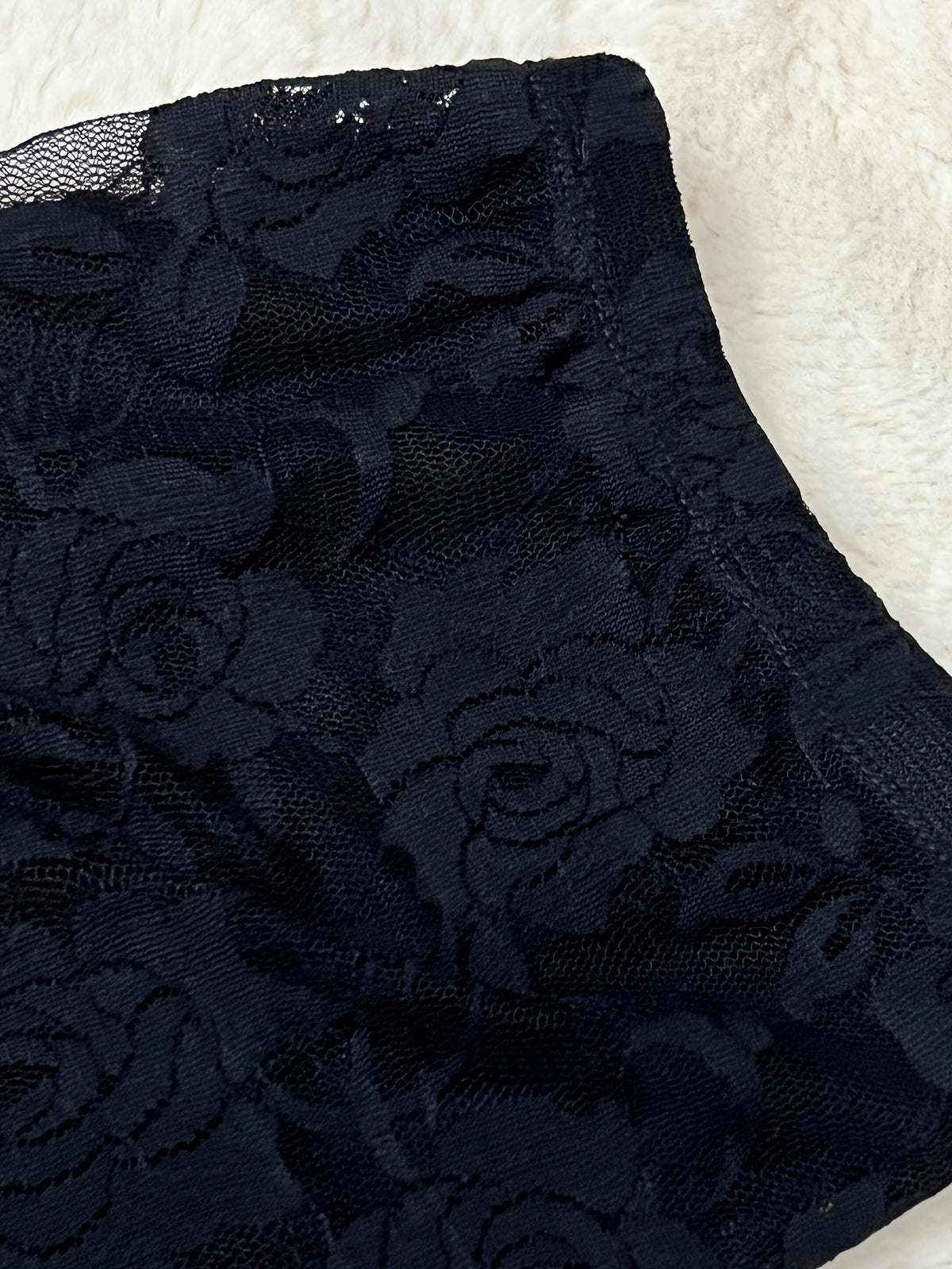 Slip grande taille extensible homme, fleuri — vue 8