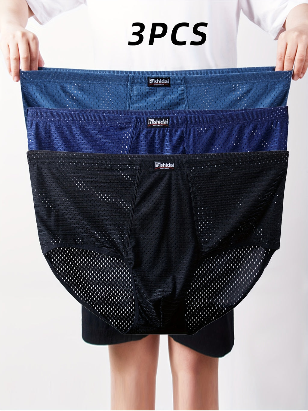 Boxer séchage rapide respirant microfibre homme — lot de 3