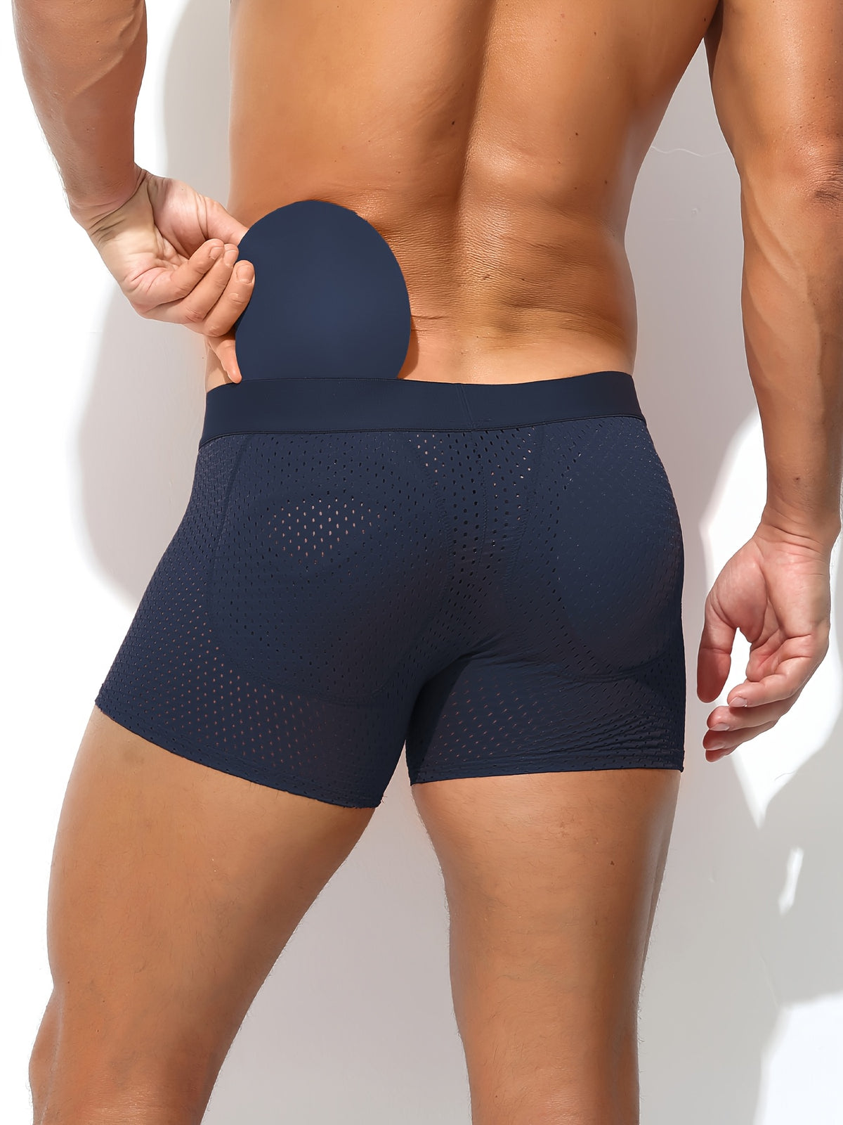 Boxer de sport push-up microfibre homme