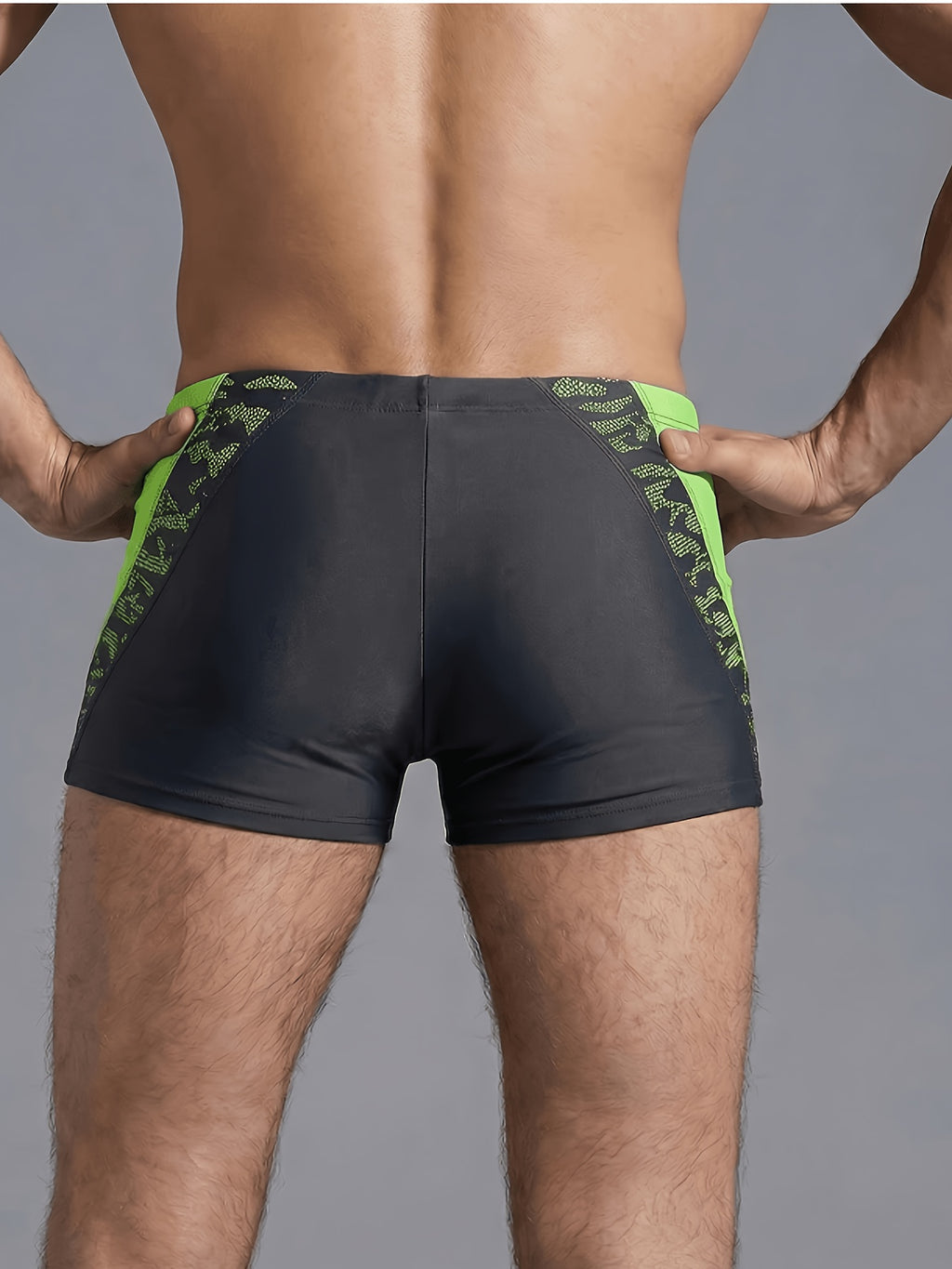 Boxer de sport microfibre homme, noir, noir, du S au 3XL