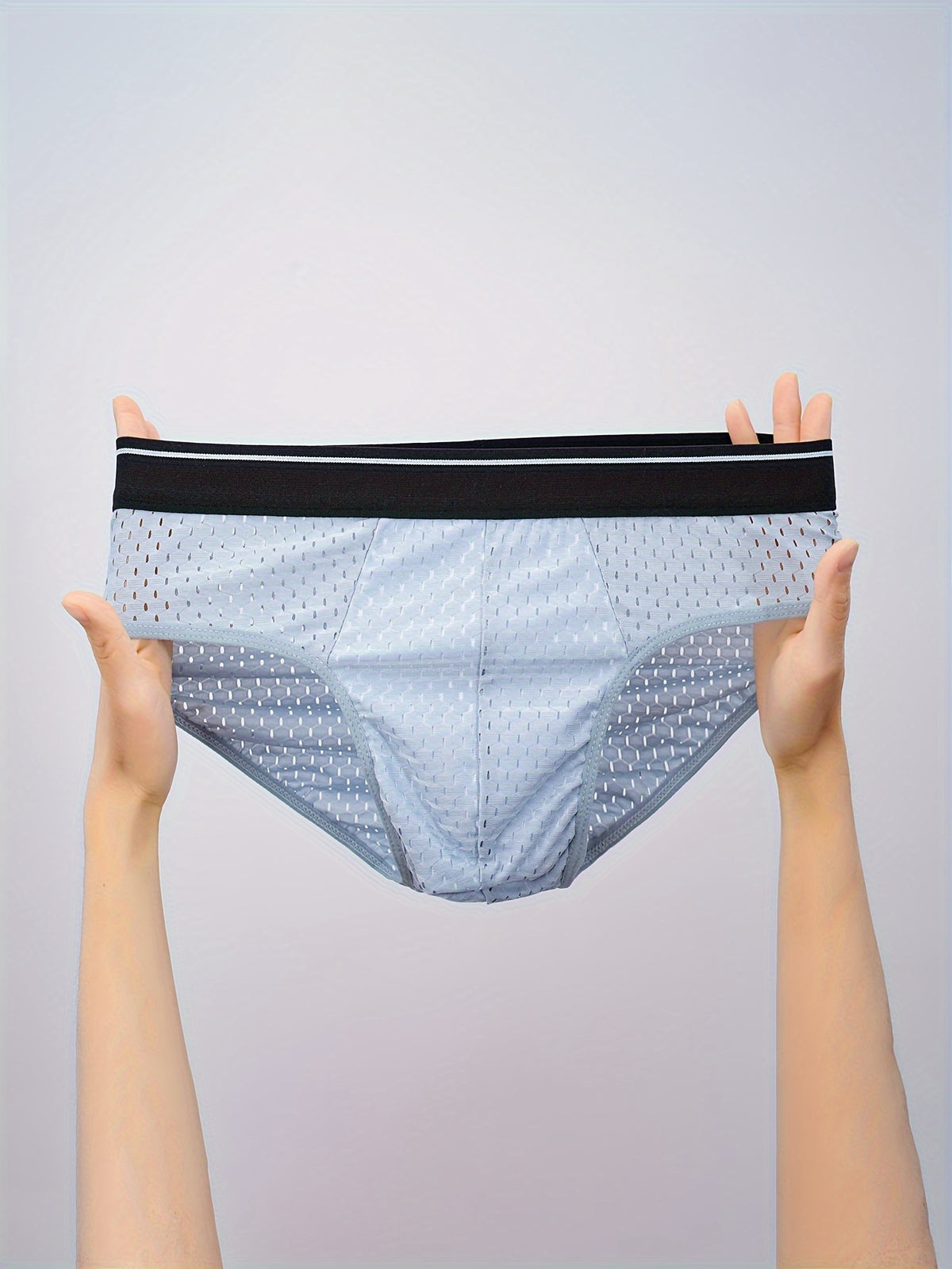 Slip respirant microfibre homme — lot de 5, uni, assortiment S, du XS au 3XL