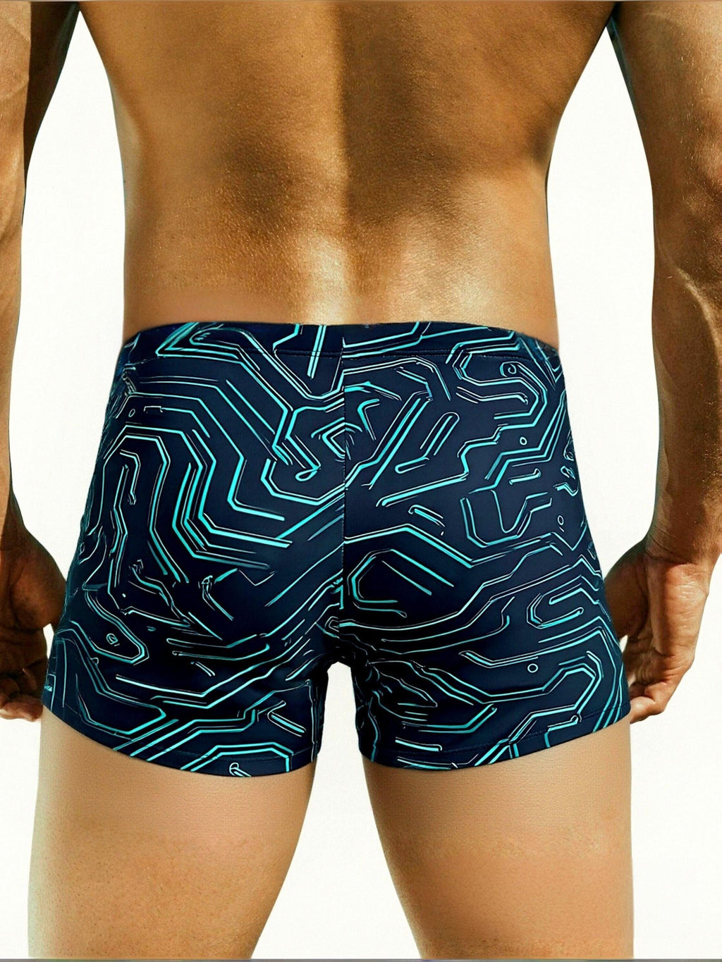 Boxer de sport microfibre homme, noir, noir, du S au XXL