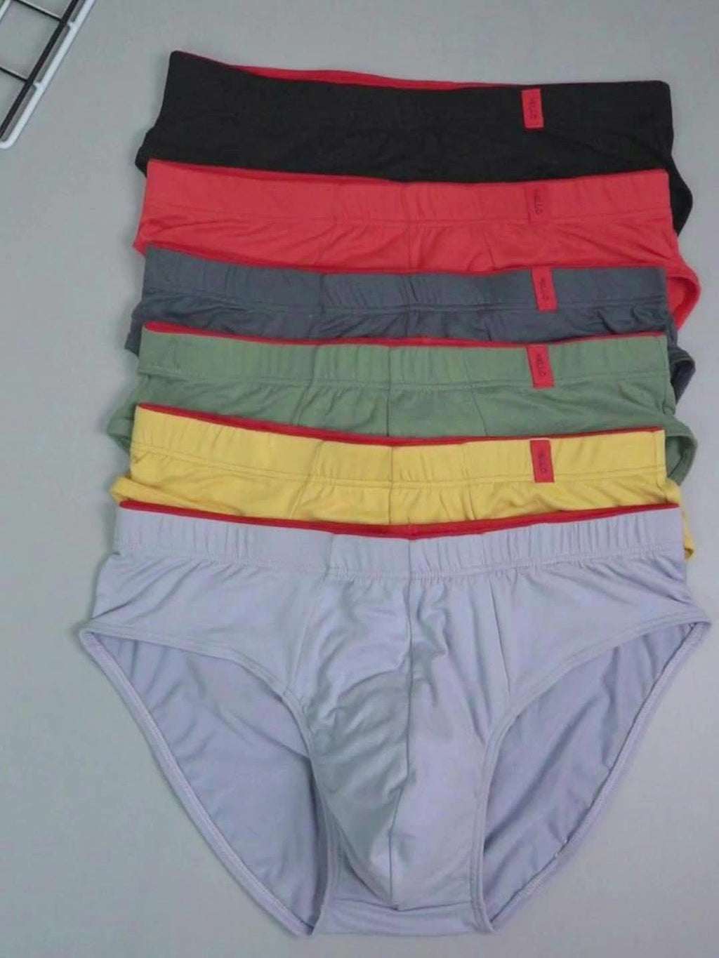 Slip séchage rapide respirant microfibre homme — lot de 5, uni, du S au XXL