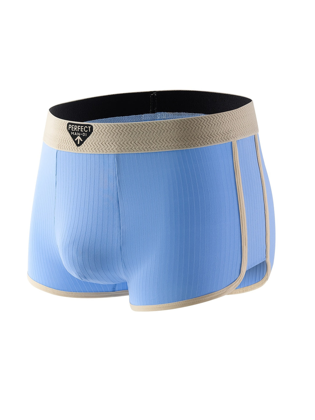 Boxer microfibre homme — lot de 4, uni, assortiment S