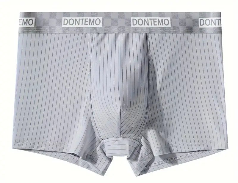 Boxer respirant sans couture homme — lot de 4, maille technique